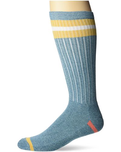 UGG Noel Three Stripe Crew Sock Sock - Blue