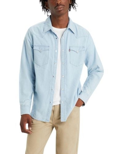 Levi's Classic Western Shirt, - Blue