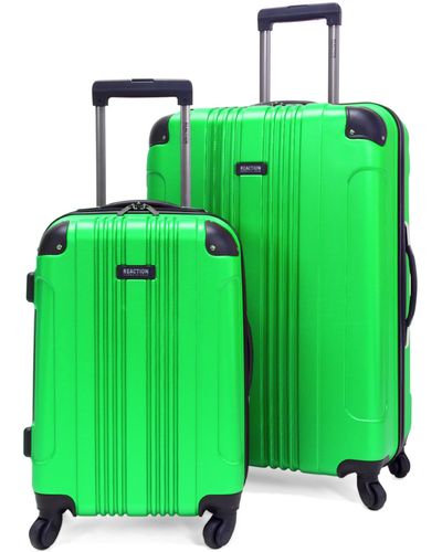 Kenneth Cole Out Of Bounds Lightweight Hardshell 4-wheel Spinner Luggage - Green