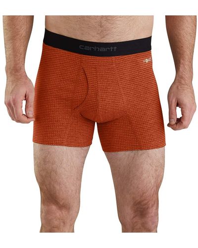 Carhartt Base Force 5" Inseam Tech Boxer Brief - Red