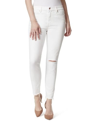 Jessica Simpson Womens Adored Curvy High Rise Skinny Jeans - White