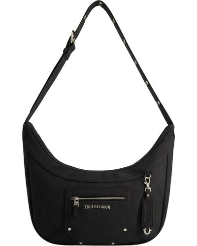 True Religion Shoulder Bag Purse - Black