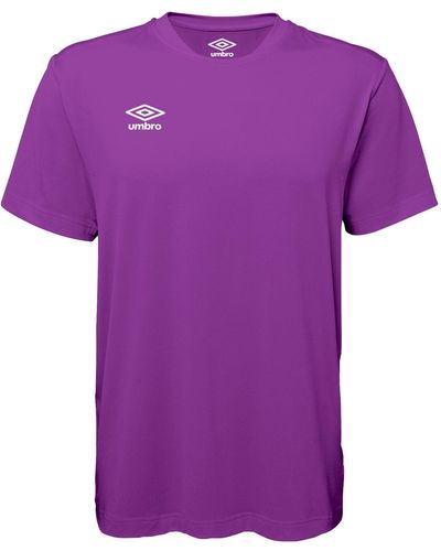 Umbro Center Tee Shirt - Purple