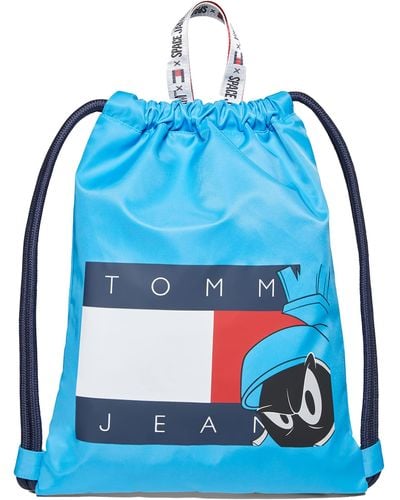 Tommy Hilfiger Looney Tunes Drawstring Backpack - Blue
