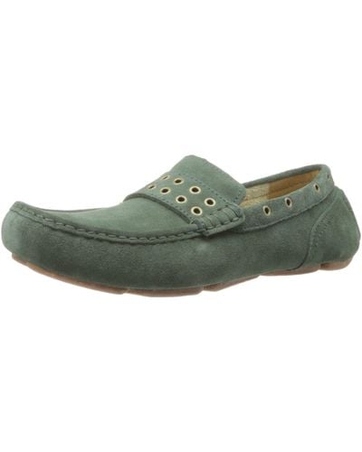 Andrew Marc Marc New York Grove Slip-on Loafer,forrest Green/gum Suede,7.5 M Us