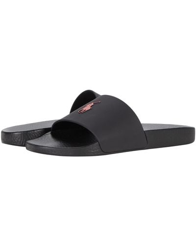 Polo Ralph Lauren S Slide Sneaker - Black
