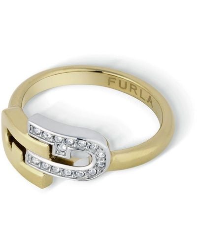 Furla Arch Double Ring - Metallic