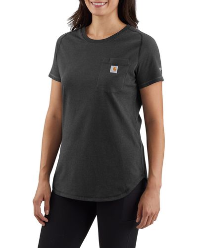 Carhartt Force Relaxed Fit Midweight Pocket T-shirt - Black
