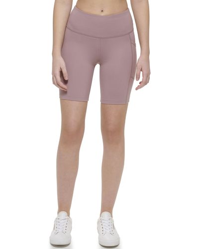Calvin Klein Super High Waist Bike Shorts - Pink