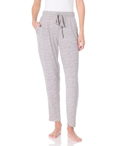 N Natori Brushed Hacci Pant Inseam: 29",heather Grey,small - Multicolor