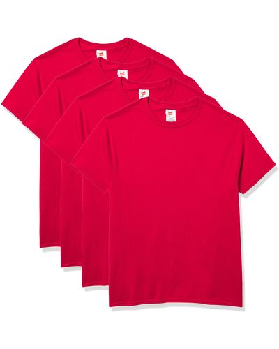 Hanes Ecosmart T-shirt - Red