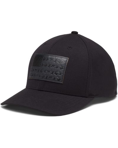 Columbia Unisex Phg Game Flag 110 Snap Back - Low, Black, One Size