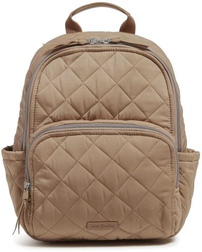 Vera Bradley Performance Twill Small Backpack - Natural