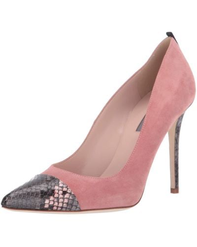 SJP by Sarah Jessica Parker Clarice Pointed Cap Toe Dress Pump - Pink