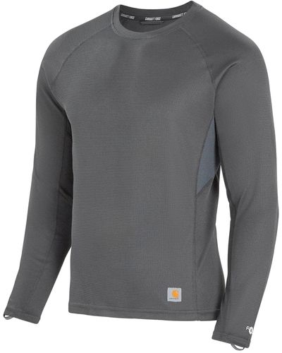 Men's Base Layer Thermal Shirt - Carhartt Force® - Heavyweight -  Synthetic-Wool Blend