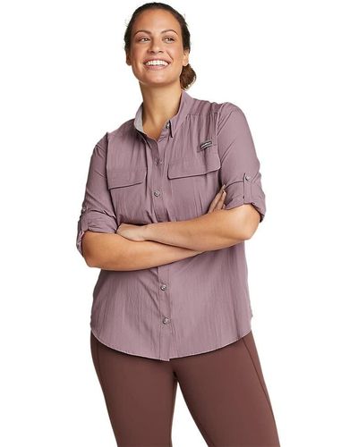 Women's long sleeve T-shirt Eddie Bauer Resolution Guide - T