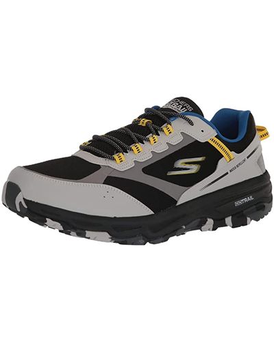 Skechers Gorun Altitude-trail Running Walking Hiking Shoe With Air Cooled Foam Sneaker - Black