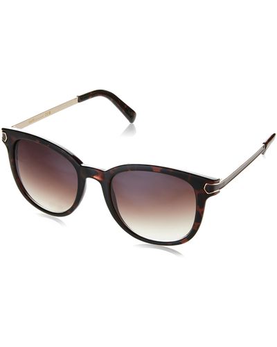 Nanette Lepore Nanette Nn169 Uv Protective Square Sunglasses. Fashionable Gifts For Her - Black