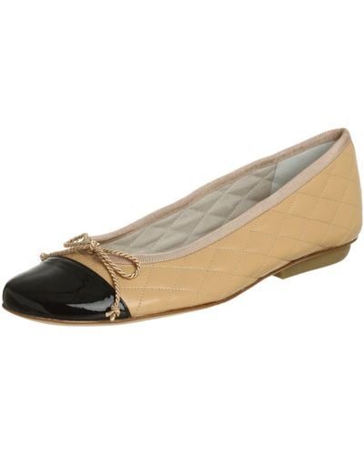 French Sole Passport Ballet Flat - Natural