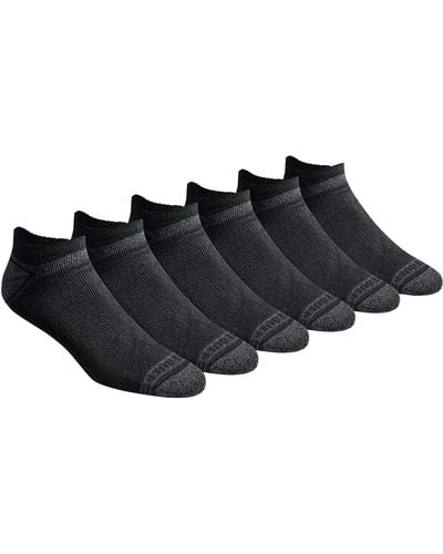 Eddie Bauer Dura Dri Moisture Control Low Cut Socks Multipack - Black