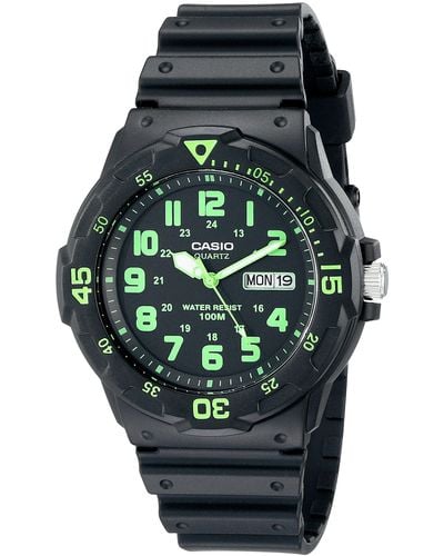 G-Shock Mrw200h-3bv Dive Style Neo-display Sport Watch - Black
