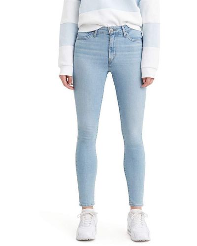 Levi's 721 High Rise Skinny Jeans - Blue
