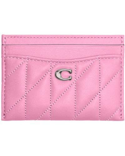 COACH Essential Card Case - Pink