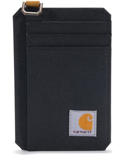 Carhartt Mens Front Pocket Wallets - Black