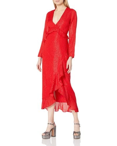 House of Harlow 1960 Justina Maxi Dress - Red
