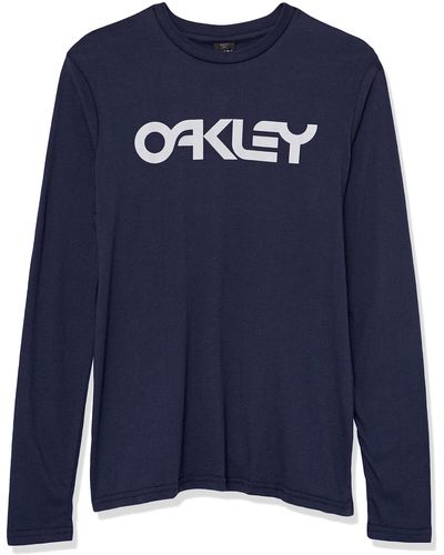 Oakley Mark Ii Long Sleeve Tee 2.0 - Blue