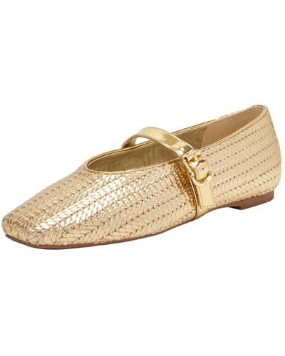Katy Perry The Evie Mary Jane Woven Flat - Natural