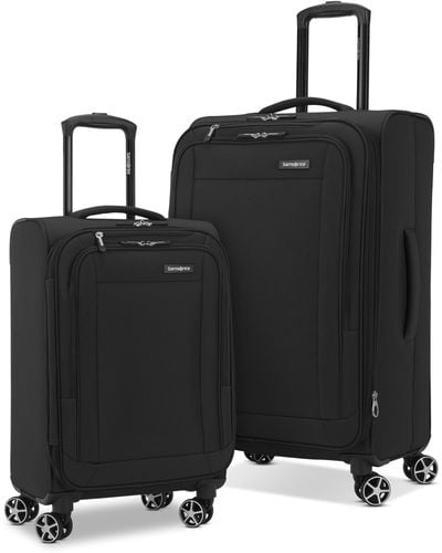 Samsonite Saire Lte Softside Expandable Luggage With Spinners - Black