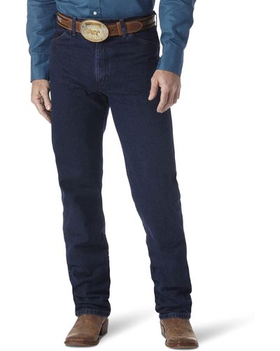 Wrangler 's 13mwz Cowboy Cut Original Fit Jean - Blue