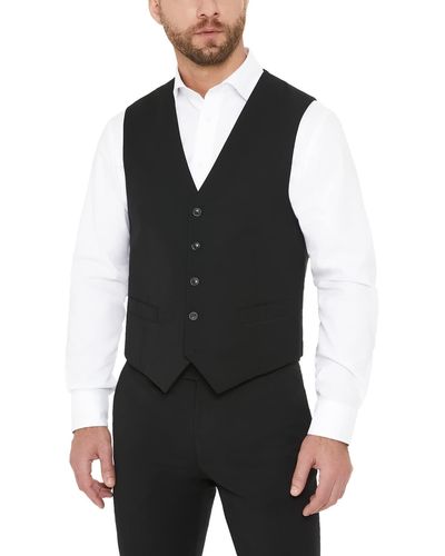 Tommy Hilfiger Th Flex Modern Fit Suit Separates - Black