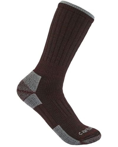 Carhartt Midweight Synthetic-wool Blend Boot Sock - Multicolor