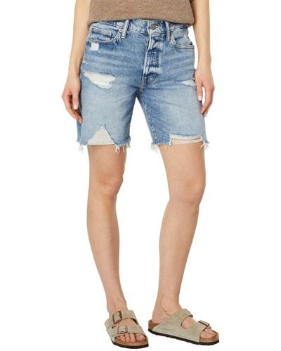 Lucky Brand 90's Loose Crop Jean in Blue
