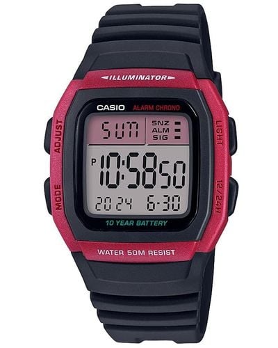 G-Shock W-96h-4avcf Classic Digital Display Quartz Black Watch