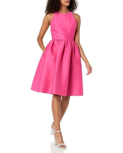 Kate Spade Rent The Runway Pre-loved Bougainvillea Bow Back Dress - Pink