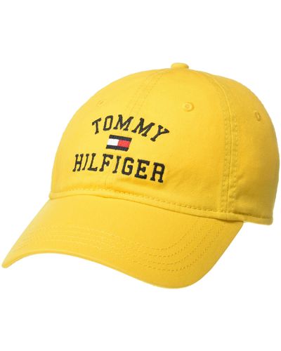 Tommy Hilfiger Tommy Adjustable Baseball Cap - Yellow