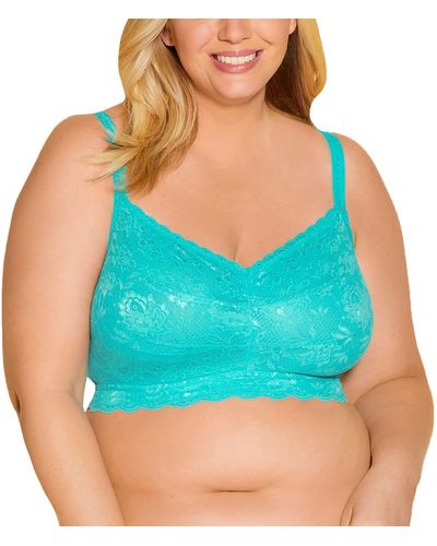 Cosabella Say Never Ultra Curvy Sweetie Bralette - Blue