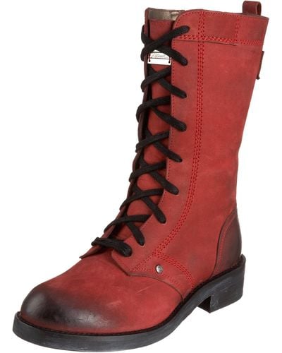 DIESEL Charlotte Boot,red,35 M Eu/4.5 B(m)