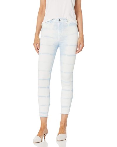 DL1961 Florence Instasculpt Mid Rise Skinny Fit Cropped Jean - Blue