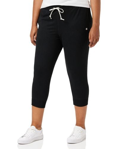 Champion French Terry Jogger Sweatpants - Black