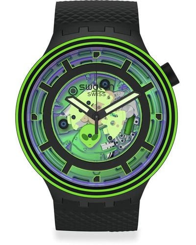 Swatch Come In Peace ! Watch - Green
