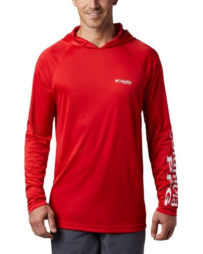 Columbia Terminal Tackle Hoodie - Red