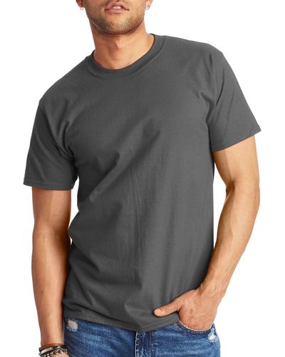 Hanes S Beefyt T-shirt - Gray