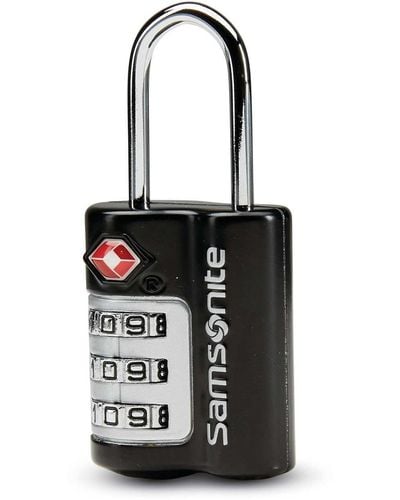 Samsonite Travel Sentry 3-dial Combination Lock - Black