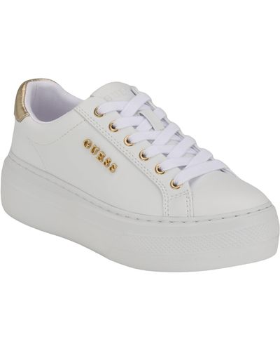 Guess Amera Platform Sneaker - White