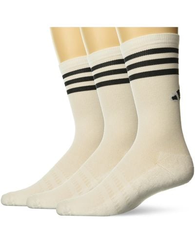 adidas 3 Primeknit Ankle Socks - Natural