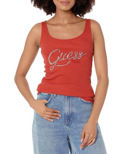 Guess Hegle Tank Top - Red
